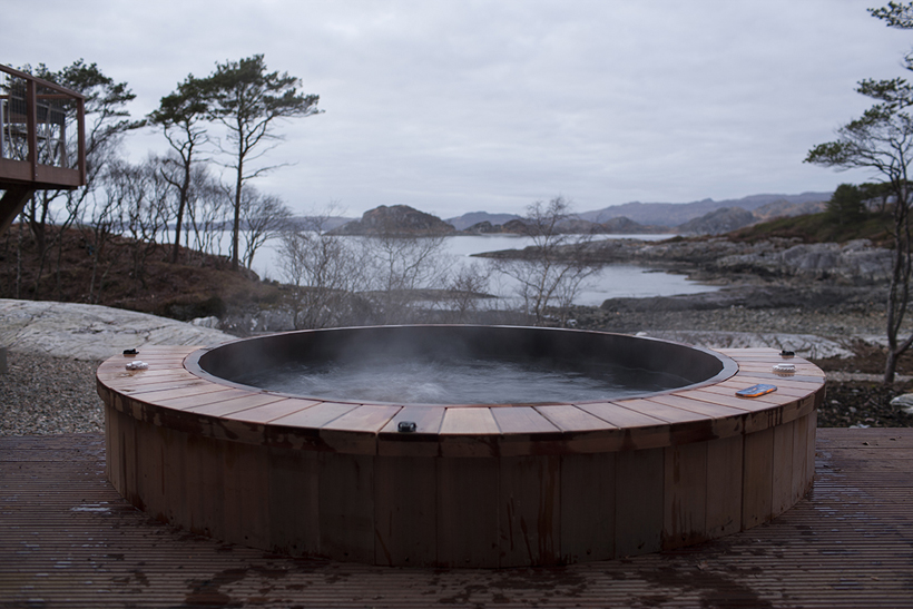 Helen Lucas Architects Edinburgh news highland hot tub