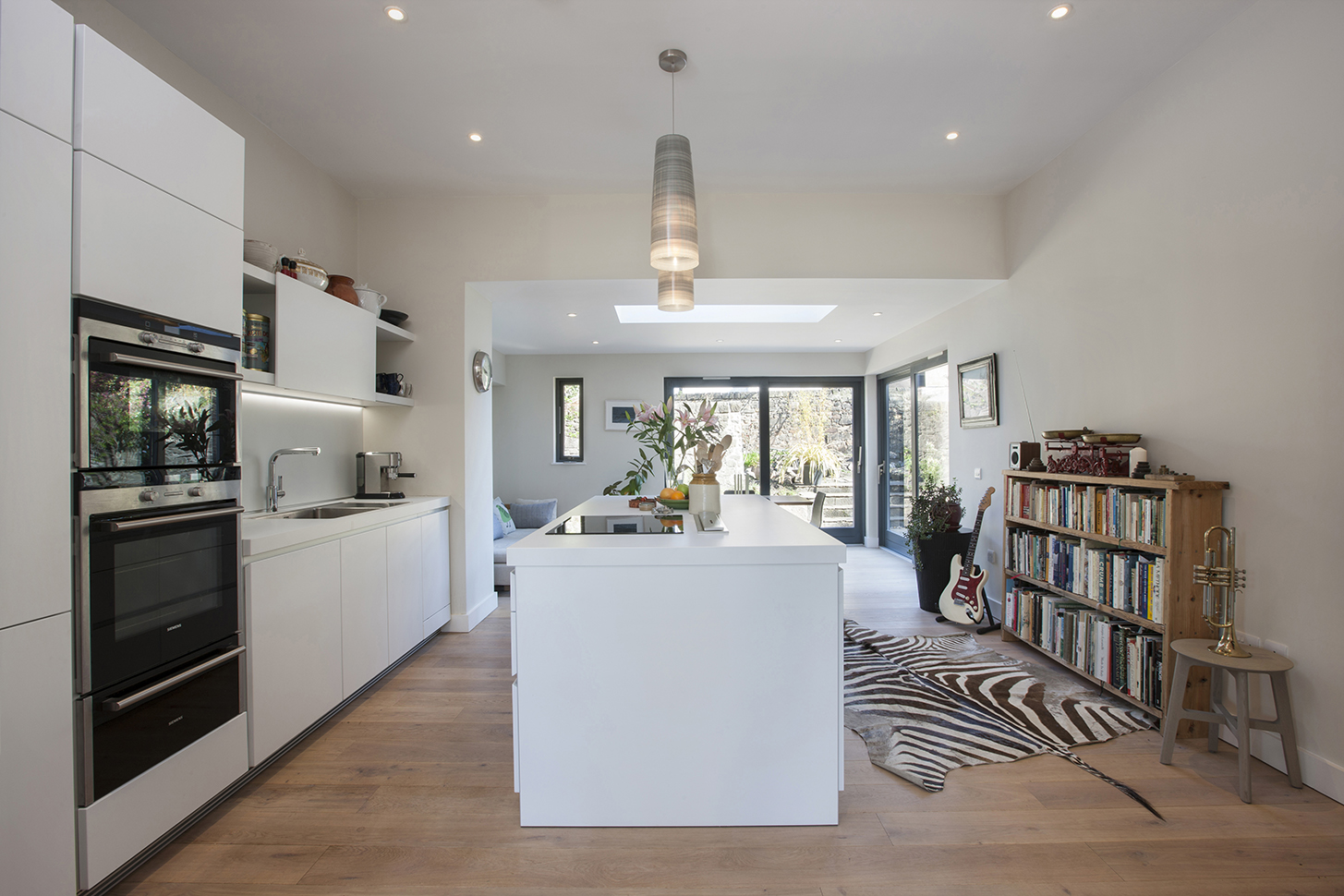 Helen Lucas Architects Edinburgh project stanhope place living